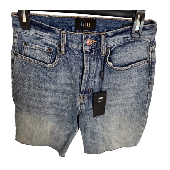 Rails Beachwood High Rise Size 26 Bermuda Shorts Demin Jean NWT - Picture 8 of 10